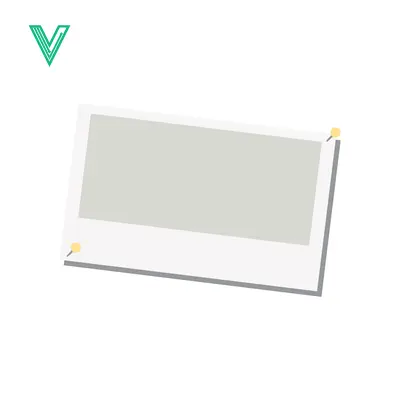 Minimalist Blank Slide Frame with Copy Space
