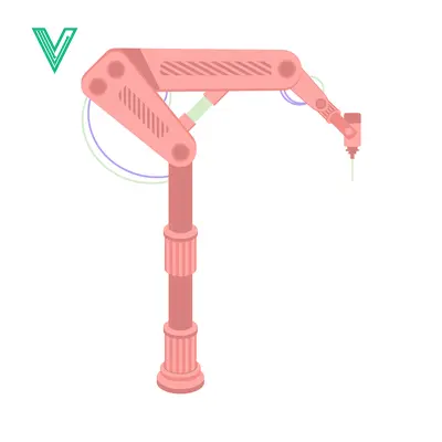 Premium design asset: Industrial Robotic Arm for Manufacturing and Automation