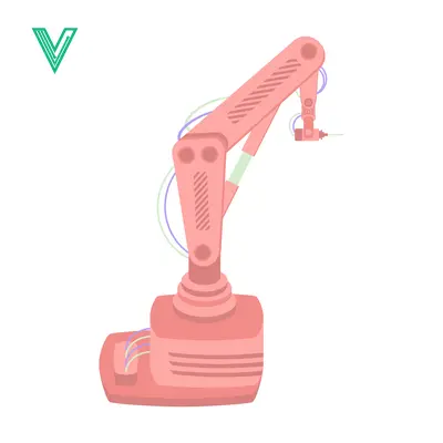 Premium design asset: Robotic Arm Industrial Automation Technology