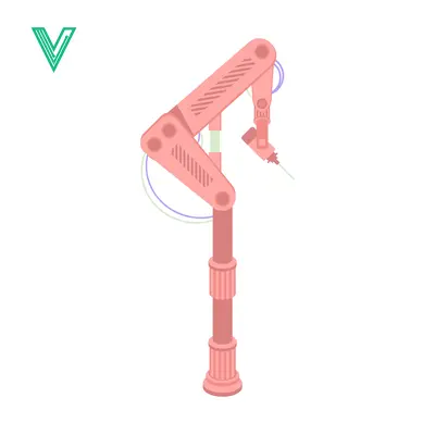 Premium design asset: Robotic Arm for Industrial Automation and Manufacturing Processes