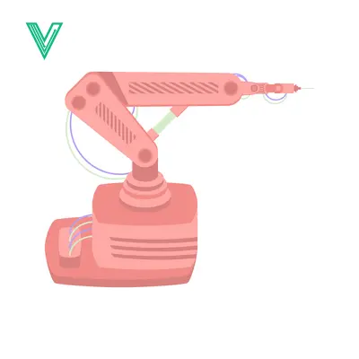 Aset premium populer: 3D Printer Robotic Arm Industrial Technology Illustration