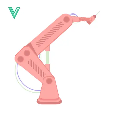Premium design asset: Robotic Arm Industrial Automation Technology