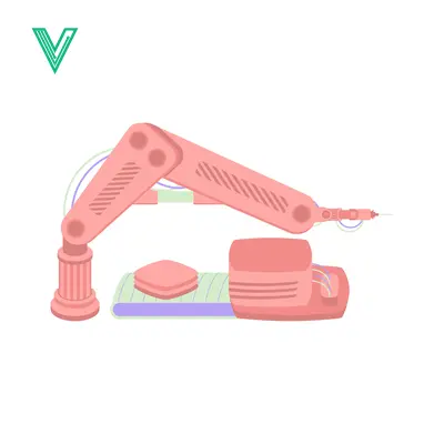 Robotic Arm in a Factory Setting