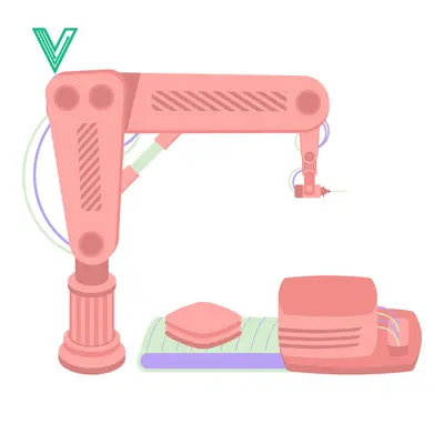Aset premium populer: Robotic Arm Manufacturing Process Automation