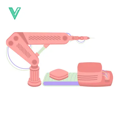 Aset premium populer: Automated Robotic Arm in a Manufacturing Setting