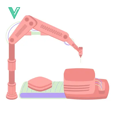 Automated Robotic Arm Manufacturing Production Line