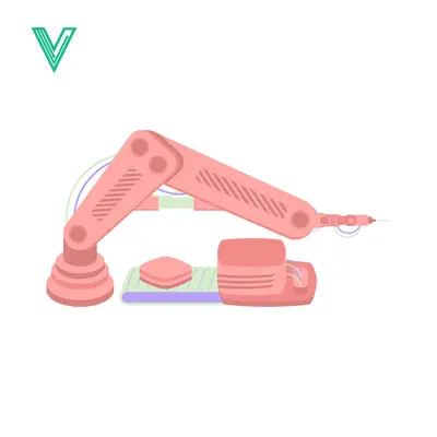 Robotic Arm Picking Up Small Object