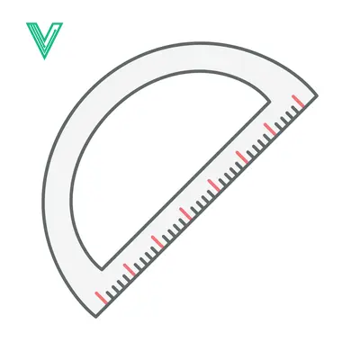 Simple Protractor Tool for Measuring Angles in Education and Design