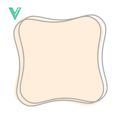 Aset premium populer: Abstract Soft Shape with Gentle Outline