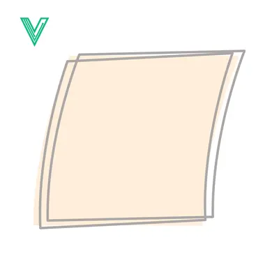 Minimalist Beige Square Overlay with Subtle Curves