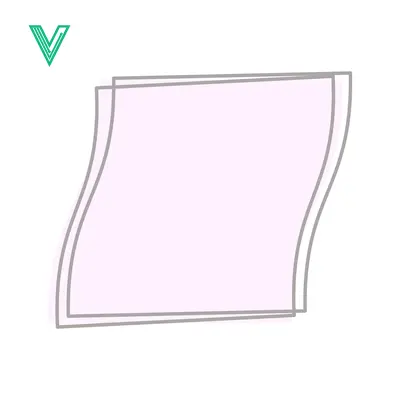 Minimalist Abstract Paper Shapes with Subtle Curves