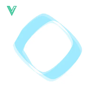 Aset premium populer: Abstract Blue Swirl Shape