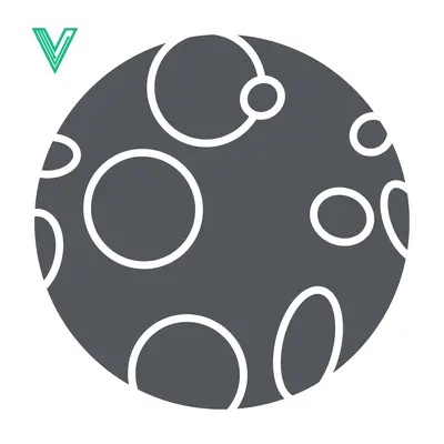 Abstract Circular Pattern with White Rings on Dark Gray Background