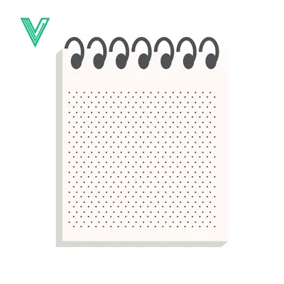 Spiral Bound Notebook with Dotted Paper