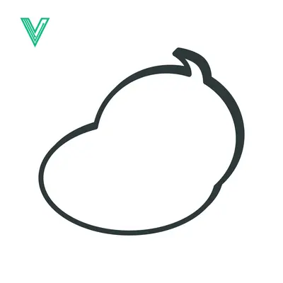 Aset premium populer: Simple Mango Outline Icon Vector