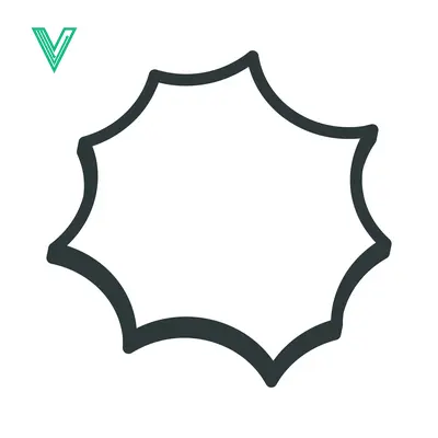 Explosion Speech Bubble Shape