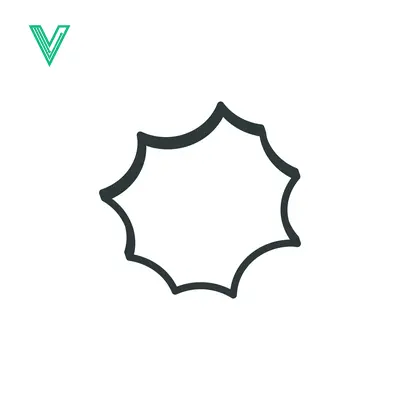 Aset premium populer: Explosion Shape Speech Bubble Outline
