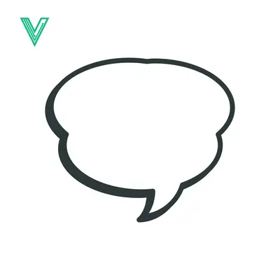 Simple Hand Drawn Speech Bubble Outline Icon