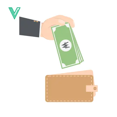 Hand inserting money into wallet for financial transaction