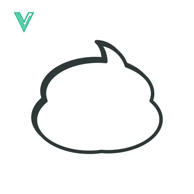 Aset premium populer: Speech Bubble Icon Outline Simple Design