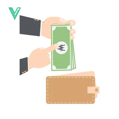 Aset premium populer: Hand holding South Korean Won bills for payment
