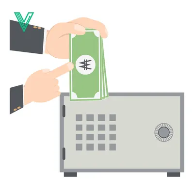 Aset desain premium: Saving Money in a Safe Deposit Box for Financial Security