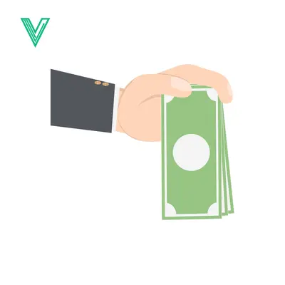 Aset premium populer: Hand in Suit Holding Money Bills