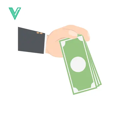 Premium design asset: Hand Giving Money Cash Payment Transaction