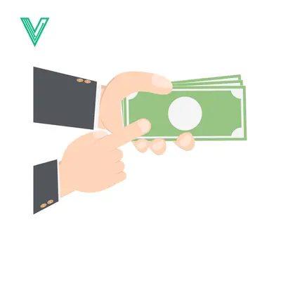 Hand holding money for payment or transaction