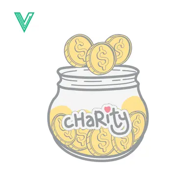 Aset premium populer: Charity Jar Filled with Coins Symbolizing Generosity and Donations