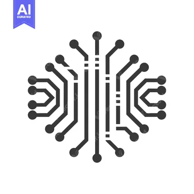 Premium design asset: Abstract Circuit Board Design with Connected Nodes