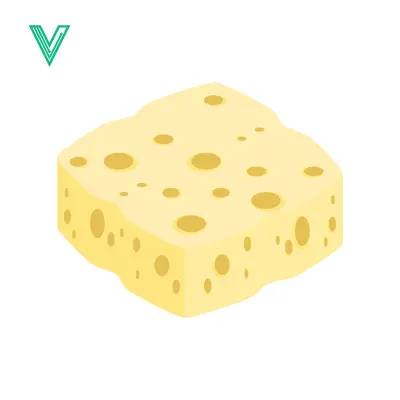 Slice of Swiss Cheese with Holes