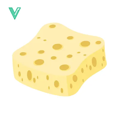 A piece of Swiss cheese with holes