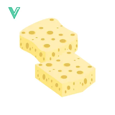 Two Slices of Swiss Cheese with Holes