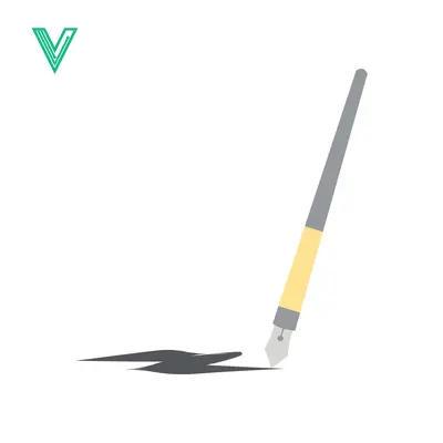 Elegant Fountain Pen Creating a Shadow on a White Background