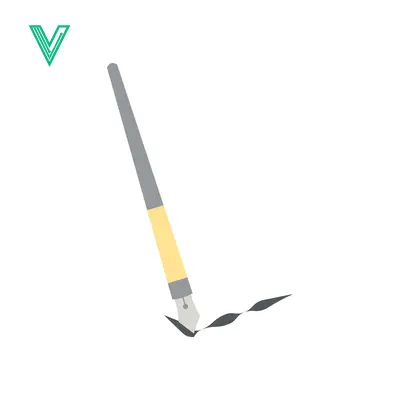 Elegant Fountain Pen Drawing a Wavy Line on White Background
