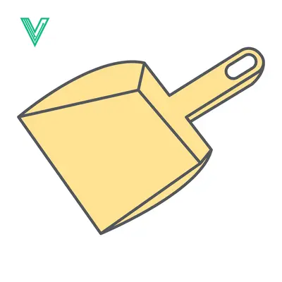 Aset premium populer: Simple Yellow Dustpan Illustration Isolated on White Background