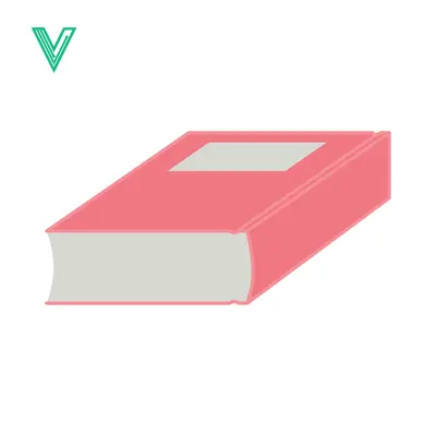 A Simple Pink Book with a Blank Cover Label