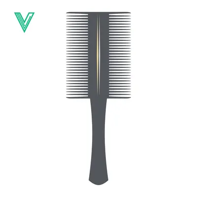 Double-Sided Hair Comb for Styling and Detangling