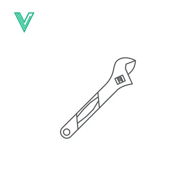 Adjustable Wrench Tool Illustration