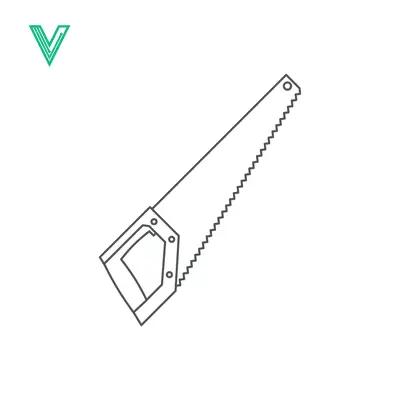 Hand Saw Tool Illustration