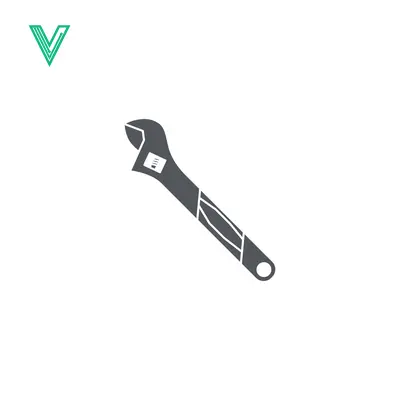 Adjustable Wrench Tool Icon Vector Illustration