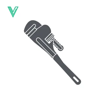 Iconic illustration of a pipe wrench a versatile plumbing tool