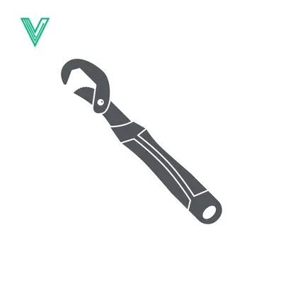 Adjustable Pipe Wrench Tool Illustration