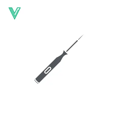 Stylized Icon of a Precision Screwdriver Tool