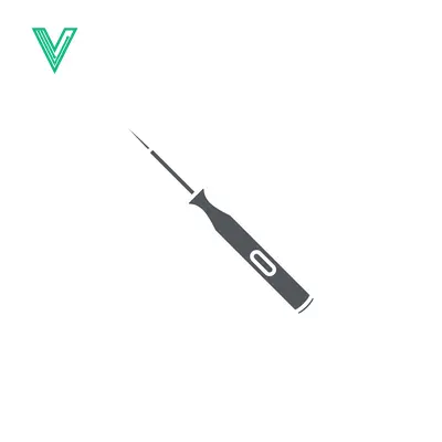 Stylized Icon of a Medical Probe Tool