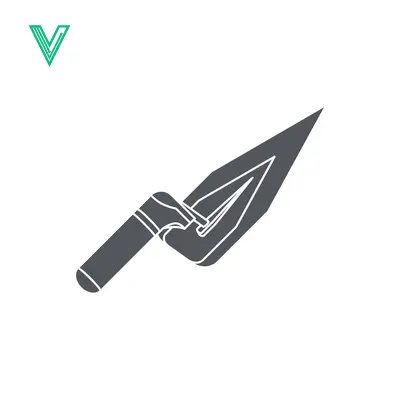 Illustration of a Trowel Tool for Construction and DIY Projects