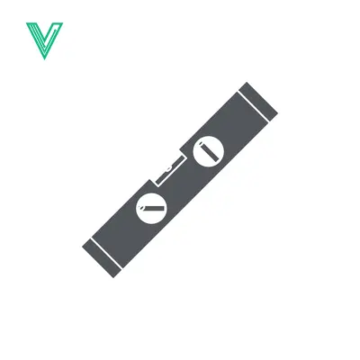 Aset premium populer: Simple Graphic Icon of a Spirit Level Tool