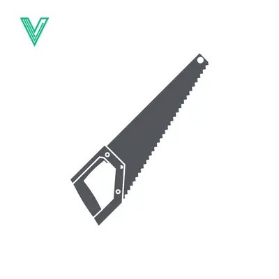 Illustration of a Hand Saw Tool
