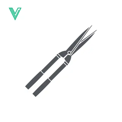 Illustration of Garden Shears Icon